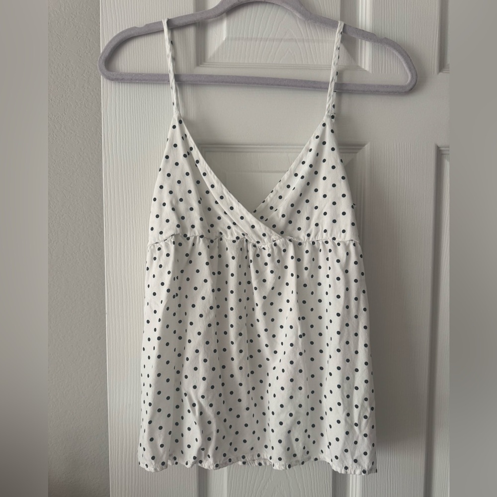 polka dot brandy top